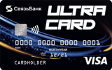 дебетовая карт связь банка ultra card